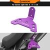 NICECNC For Surron Light Bee X S L1E Tail Light Mounting Bracket Licence Plate Holder For Segway X160 X260 Electric Dirt Bike