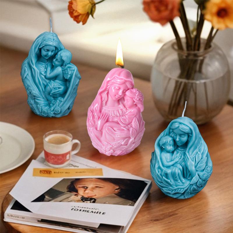 Candle Mold Aroma Soap Mold Silicone Mold Silicone For Crafting Enthusiasts Home Decor Mother'S Day