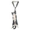 3D Cat Cat-shaped Unisex's Tie Animal Pattern Novelty Kitten Necktie Lifelike Satin Fabric Creative Neck Tie For Party Wedding