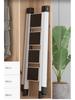 Telescopic Carbon Steel 3-Step Folding Ladder Stool with Storage