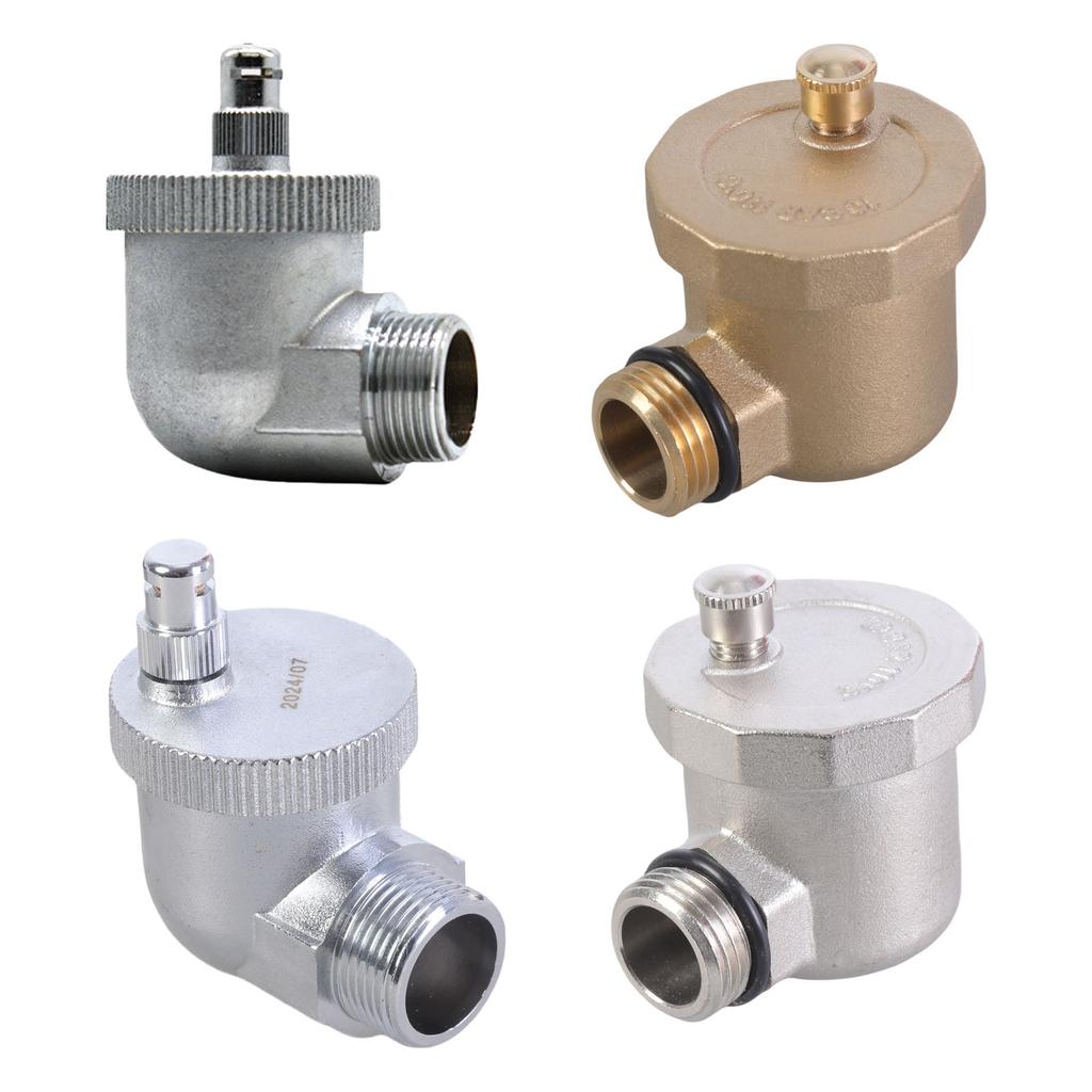 Automatic Air Vent Valve Solar Water Heater Pressure Relief Valve Brass Vertical Air Vent Valve Easy To Install