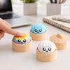Multiple Gradient Colors Dumplings Blind Box Toy Luminous Baozi Fidget Button Toy  Home Decoration