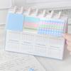 Standing Flip Learning Plan Desk Calendar Spiral Agenda Organizer 2025 Desk Calendar  Gifts
