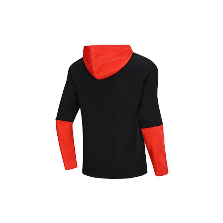 Li-Ning X Disney Co-Branded Casual Loose Hoodie Men Tops Black AWDQ133-1