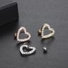 1PC Surgical Steel 14G CZ Reversed Bar Belly Button Ring Heart Navel Stud Piercing Ring Jewelry Sexy Umbilical Oreja Pircings