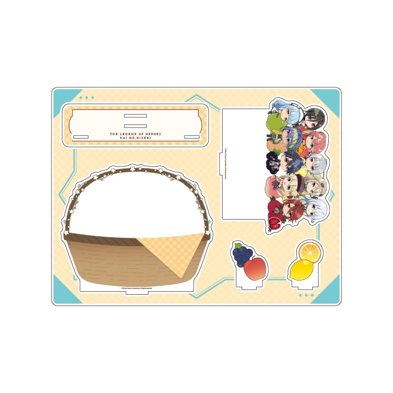 

The Legend of Trails in the Sky 01 Group Illustration A Character Acrylic Diorama Heroes [Mini Illustration]