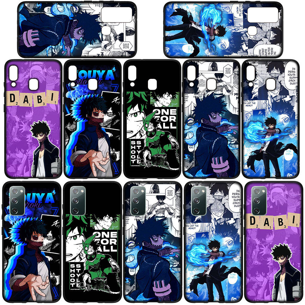 Cover for iPhone 17 16 15 Xiaomi Poco Redmi Note 14 13 12 X Pro Max 9 16e Samsung Galaxy S25 S24 S23 OPPO Huawei Dabi My Hero Academia BNHA Phone Case
