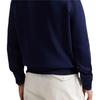Polo Ralph Lauren SS26 Felpa con Ricamo Lettera, Collo Polo, Mezza Zip, Tasca, Manica Lunga Uomo felpa 710P02668-001