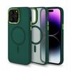 Etui do iphone 12 magsafe magmat obudowa wzmacniana zielony case + szkło