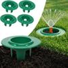6 Pcs Green Sprinkler Head Protector Plastic Lawn Sprinkler Guard Sprinkler Donut Guards Backyard