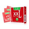 GJG Ultra-Thin Extra Large Long-Lasting Condoms, 3-Pack, Authentic & Safe