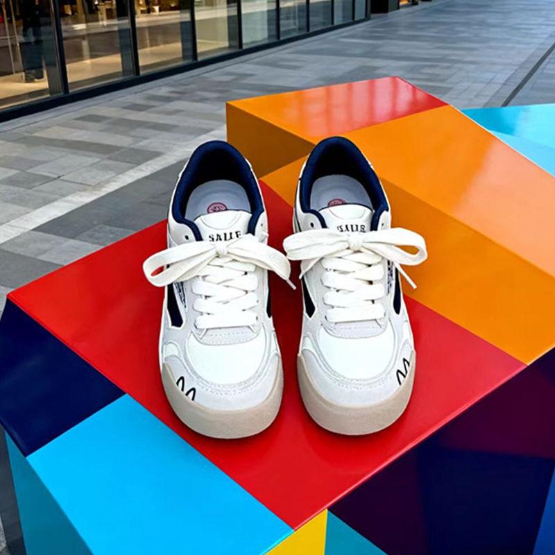 

Dexun обувь на толстой подошве женская уродливая милая осенняя новая студенческая шикарный нишевый дизайн универсальная спортивная 40 бежевый