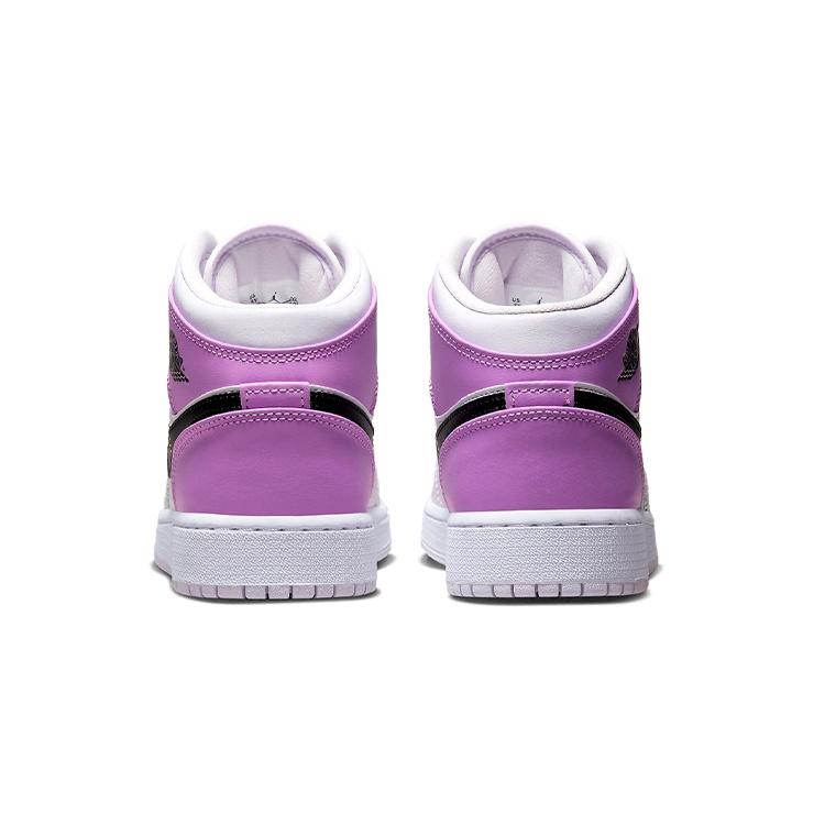 (GS) Air Jordan 1 Mid 'Barely Grape' Kids' DQ8423-501