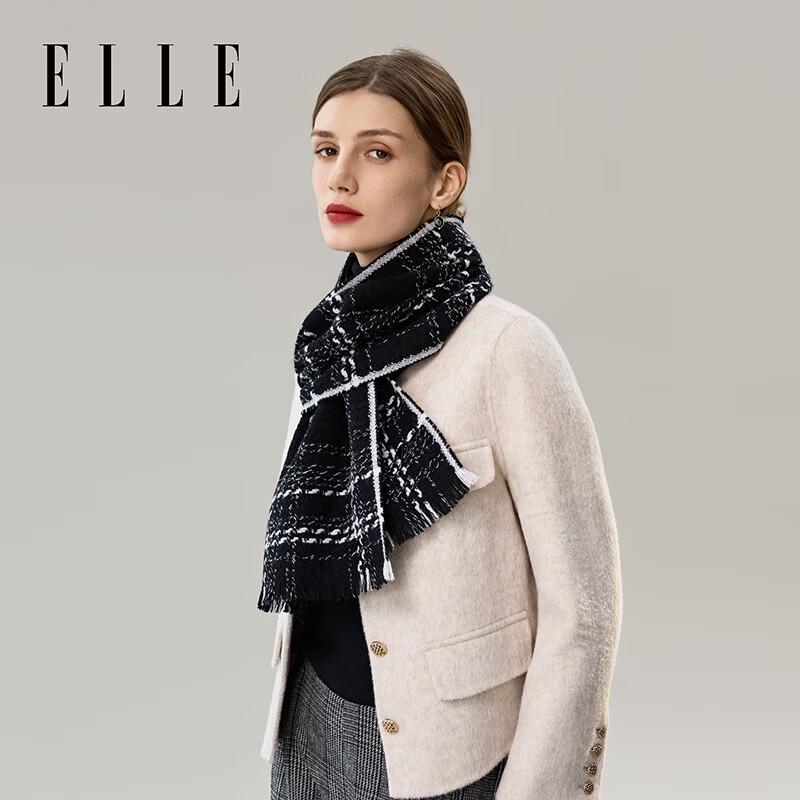 ELLE Pure Wool Scarf Gift Set for Women