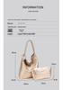 Summer 2026 Woven Texture Shoulder Bag: Large Capacity, Daily Commute Essential, Versatile Fashion for Mother and Daughter