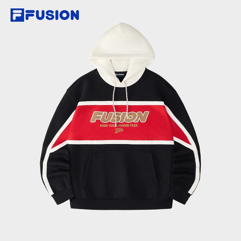 FILA FUSION Couple Patchwork Hoodie XS