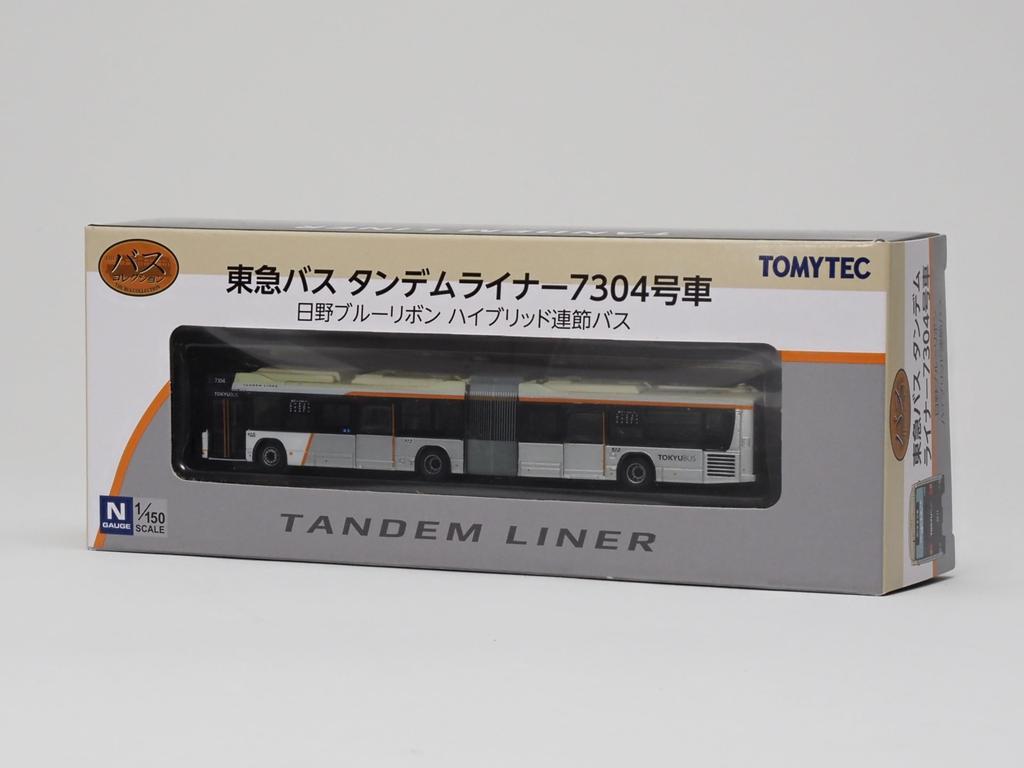 TOMYTEC The Bus Collection Bus Collection Tokyu Bus Tandem Liner No. 7304 Diorama Supplies 334149