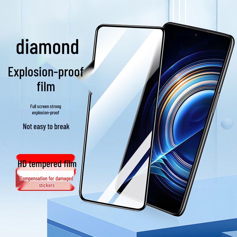 Redmi K60 Supreme Edition Tempered Glass: Drop-Proof, Explosion-Proof, Hydrogel Film for K40/K50 Pro Mobile Phones.