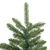 Artificial Foldable Christmas Tree Green 150 cm PVC and Steel