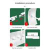 Air Conditioner Breeze Blocker Breathable Air Conditioning Wind Shield Baffle for Bedrooms Living Rooms and Offices