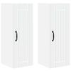 Wall Cabinet LUCCA 2 Pcs White 30 X 31 X 80 Cm Particleboard