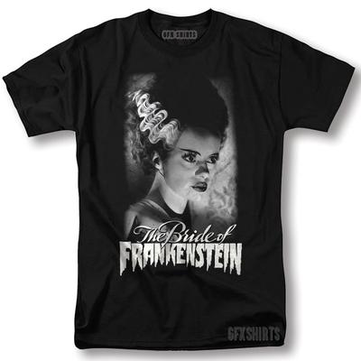 Die Braut von Frankenstein T-Shirt Horrorfilm Vintage Grafikdesign T-Shirt Unisex T-Shirt