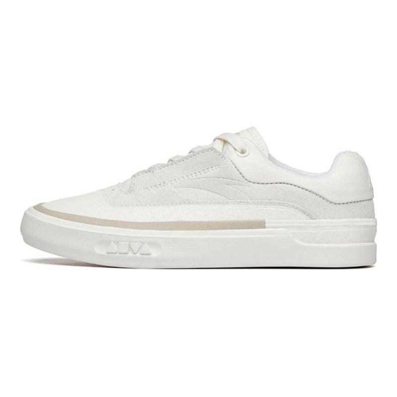 Anta Women Ollie All-Terrain Skate Low-Top Shoes White Leather Version 122218011-2 36
