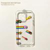Phone Case For IPhone 17 16 16e 15 14 13 12 11 Mini Pro Max X XR XSMax 7 8 Air Plus Transparent Back Cover Cute N-Nyan Cat Hot