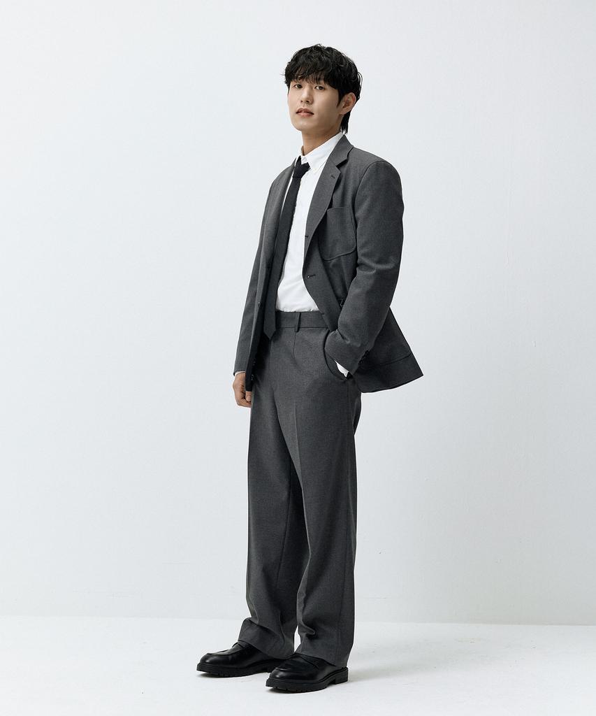 Madmars Strapata Comfort Suit Jacket Grey Mmffmsj-101Gr