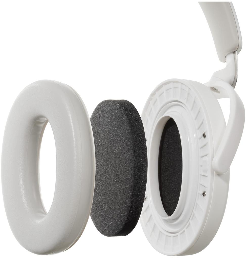 JVC Kenwood JVC Soundproof Earmuffs Headband Type Adjustable White EP-EM70-W