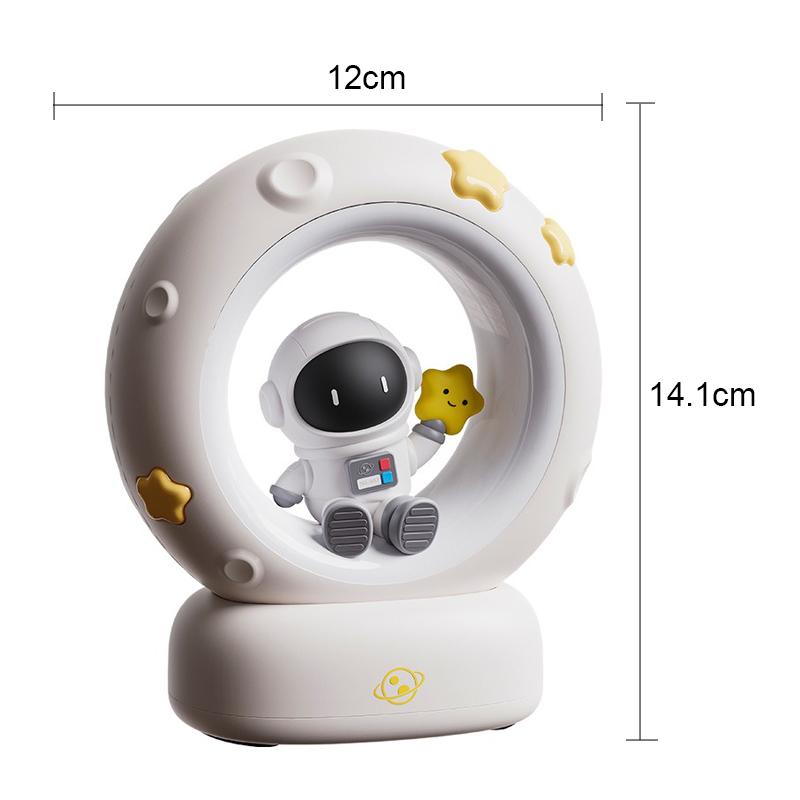 LED Panda Astronaut Bedside Sleeping Night Light USB Charging Children Eye Protection Lamp Lighting