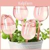 Tulips 5pcs Watering Plant Self Globes Plastic Self Watering Planter Insert Automatic Plant Waterer Devices Indoor Outdoor
