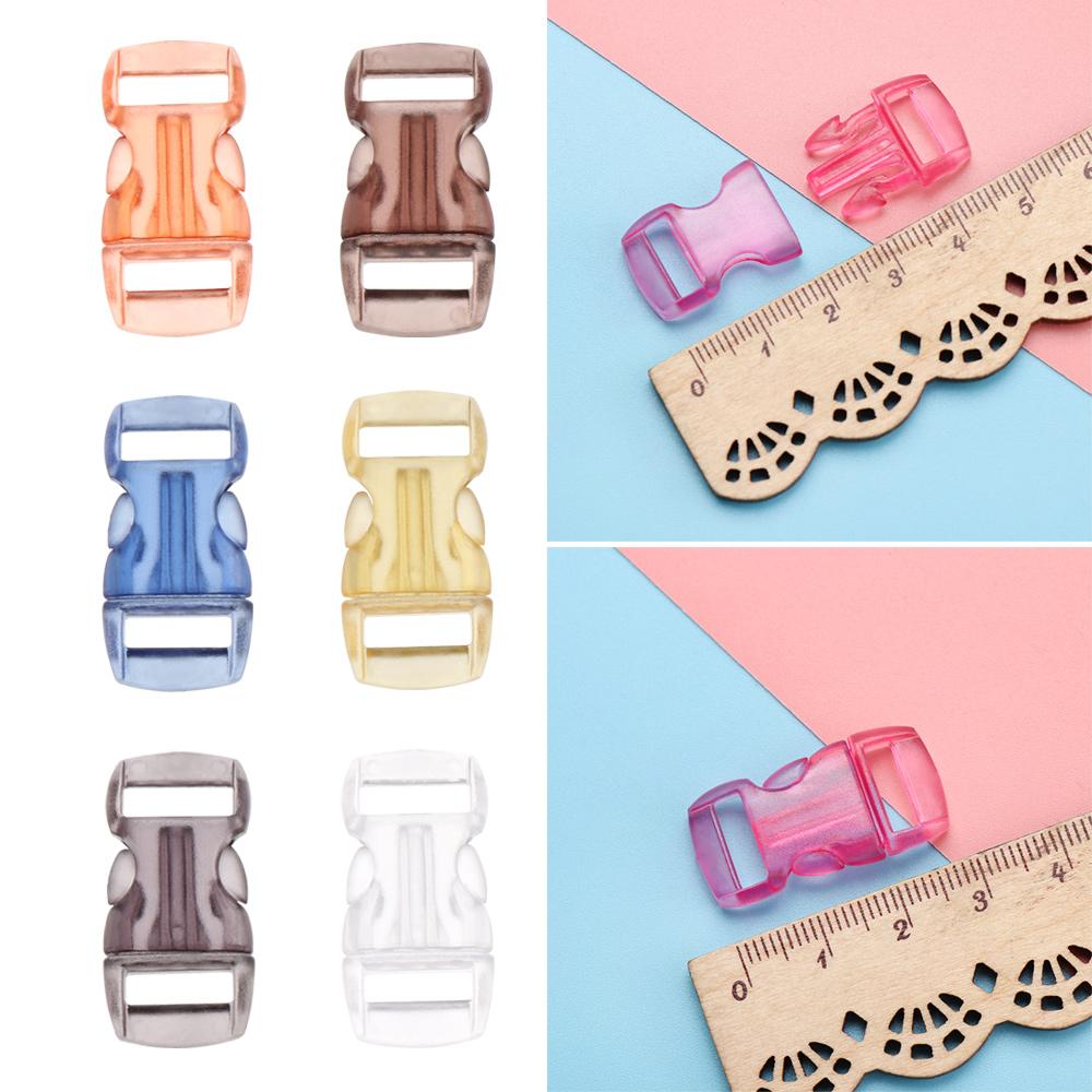 Accessories 3/8" 10mm Dog Collar Strap Webbing Outdoor Tool Side Release Buckle Camp Bag Parts