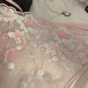 Low Waist Embroidery Flower Panties Transparent Mesh Lace Briefs Underwear for Women  Girl