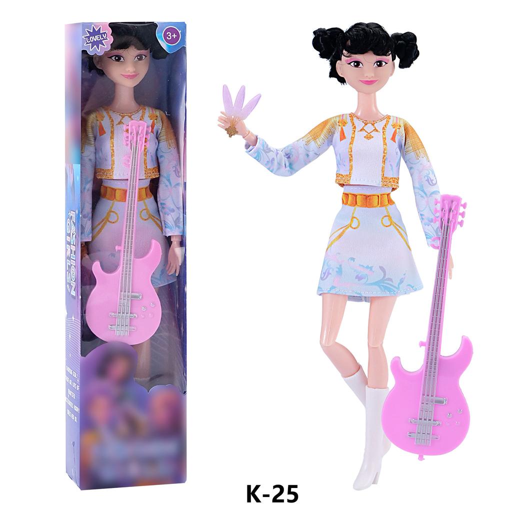 30cm Kpop Dämonenjäger Action-Puppe Spielzeugset Rumi Mila Zoe Mädchen Jungen DIY Plastik Kindergeburtstagsgeschenk