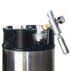 Přenosný regulátor CO2 0-150PSI s kovovou konstrukcí, plynový regulátor vhodný pro nadšence do domácího vaření Pivo