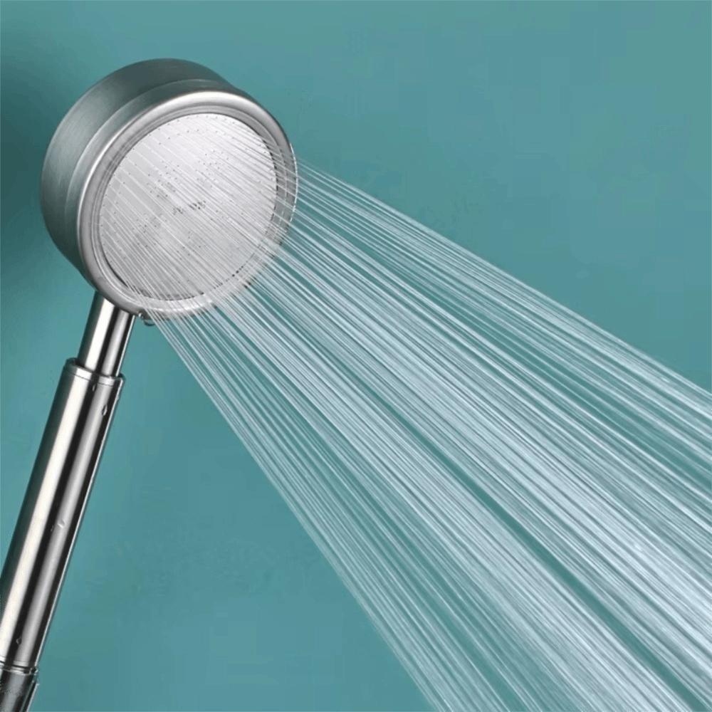 Built-in Filter Handheld Shower Head 304 Stainless Steel Shower Sprayer Nozzle  Hotel