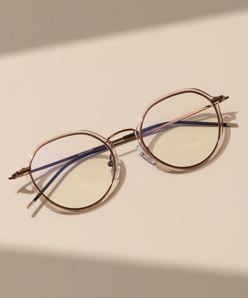 Likkeullou Rc_L Tr Stainless Steel Glasses Rl3 Crystal Brown
