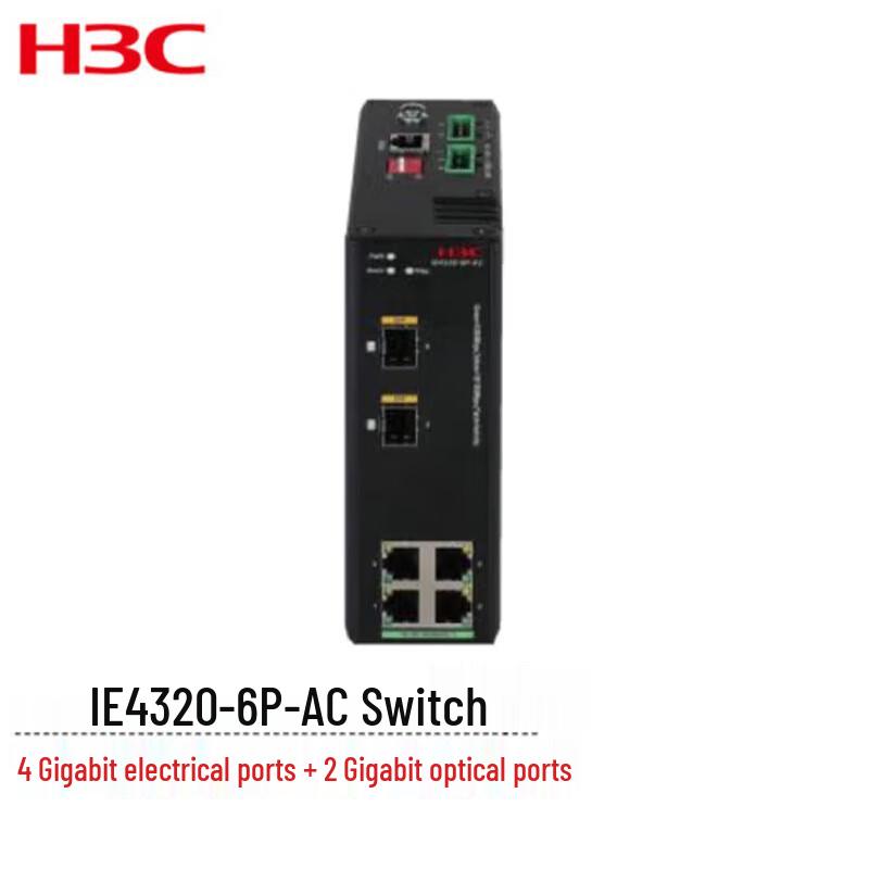 

H3C IE4320-6P-AC Industrial Layer 3 Switch