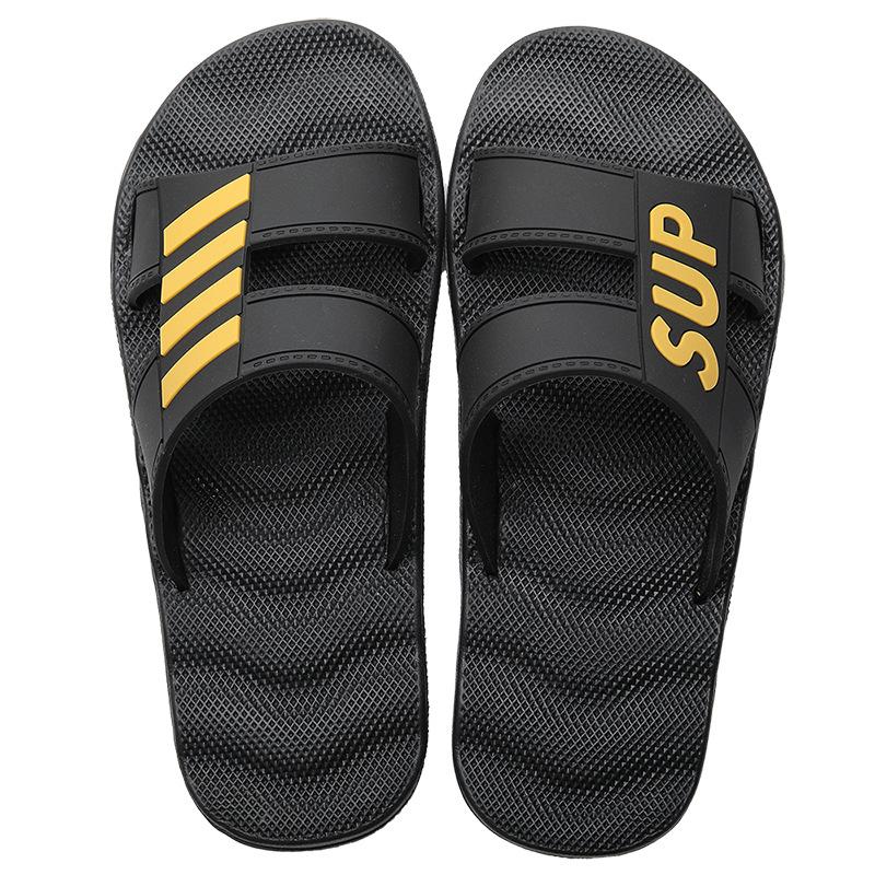 Extra Large Size 49 Slippers Men's Summer Outer Wear Trendy Men's Thick Bottom Non-slip Outdoor Internet Celebrities Step On Shit Cool Slippers Men