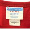 Champion Logo print Short sleeve T-shirt 2XL Red Biggs Men's Used