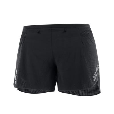 Buchstaben Print Outdoor Sport Freizeitshorts Unisex Shorts Schwarz LC1891500