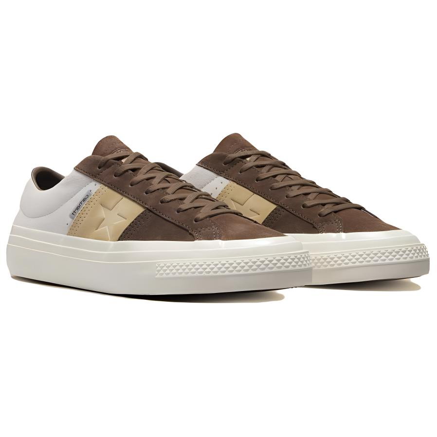 Baskets Unisexe Carhartt WIP x Converse One Star Academy Pro Low Starfish Dark Earth Marron Aigrette A09656C