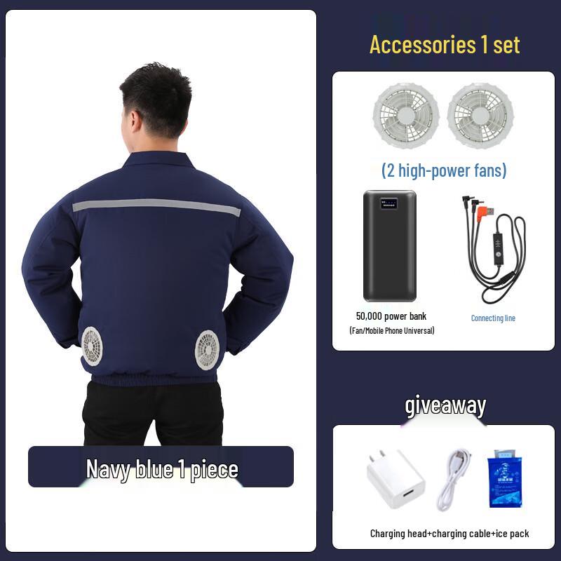 Ventilated Cooling Work Jacket 3XL