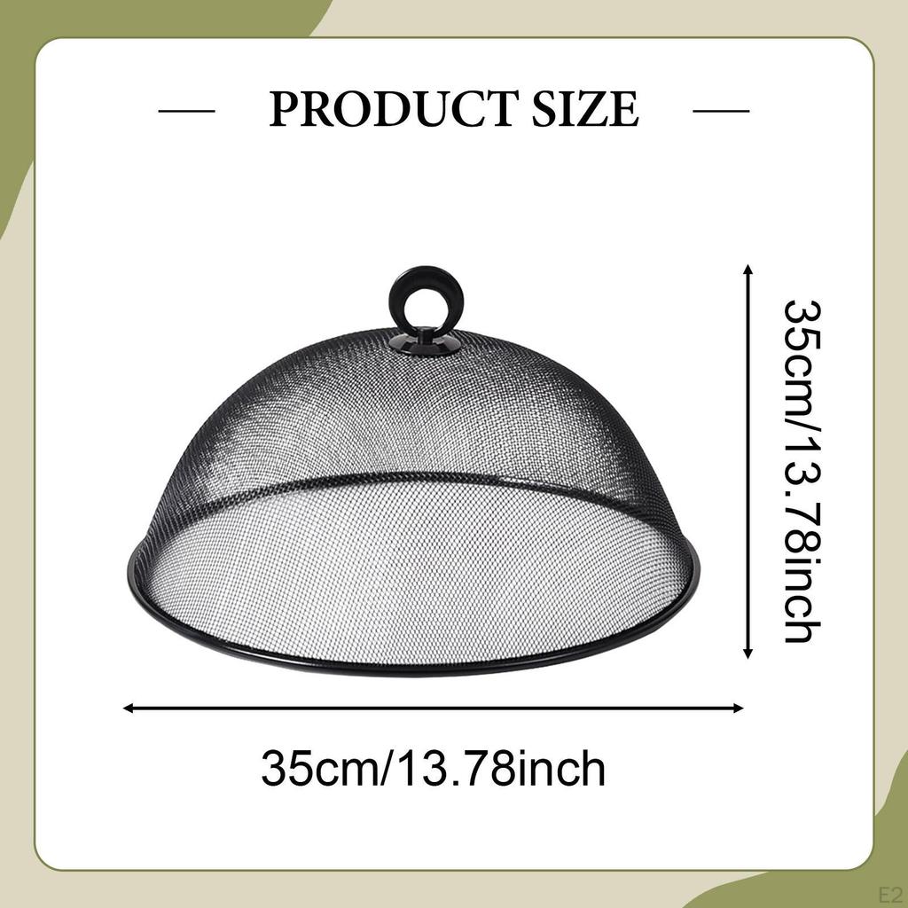 Mesh for Round Plates, Ideal Bowls, Snacks And Camping Utensils.