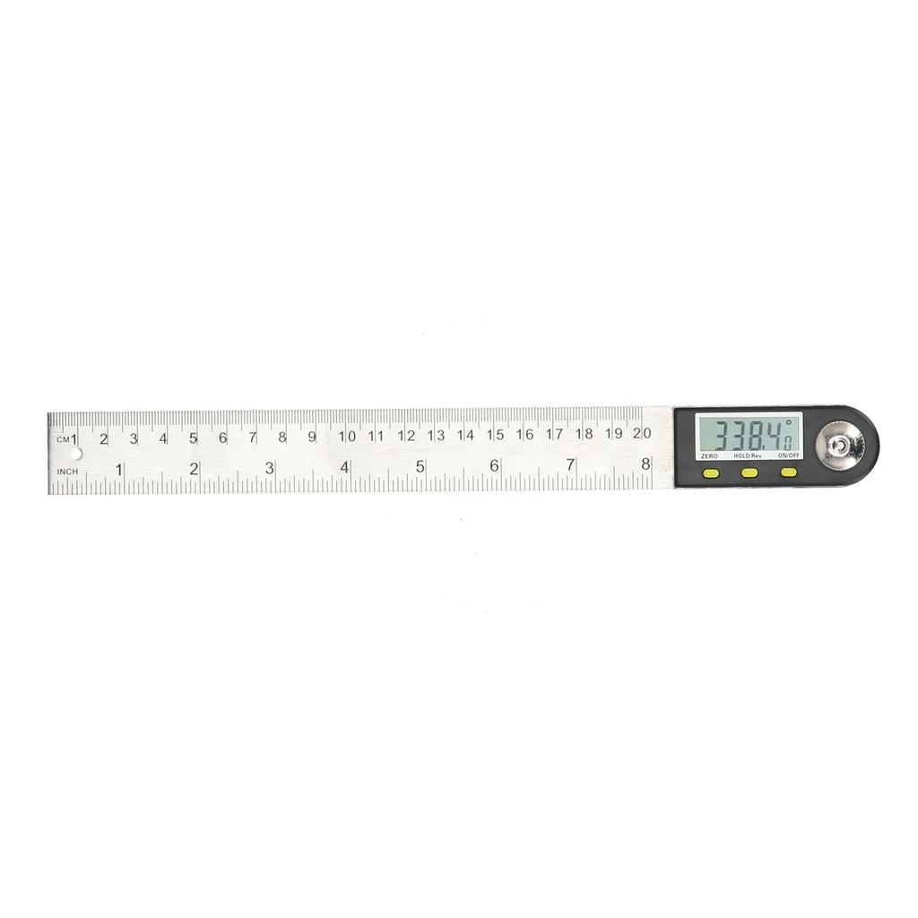 Digital Angle Finder Ruler 2 In 1 Goniometer Protractor Tool with Display for Automobiles0200mm