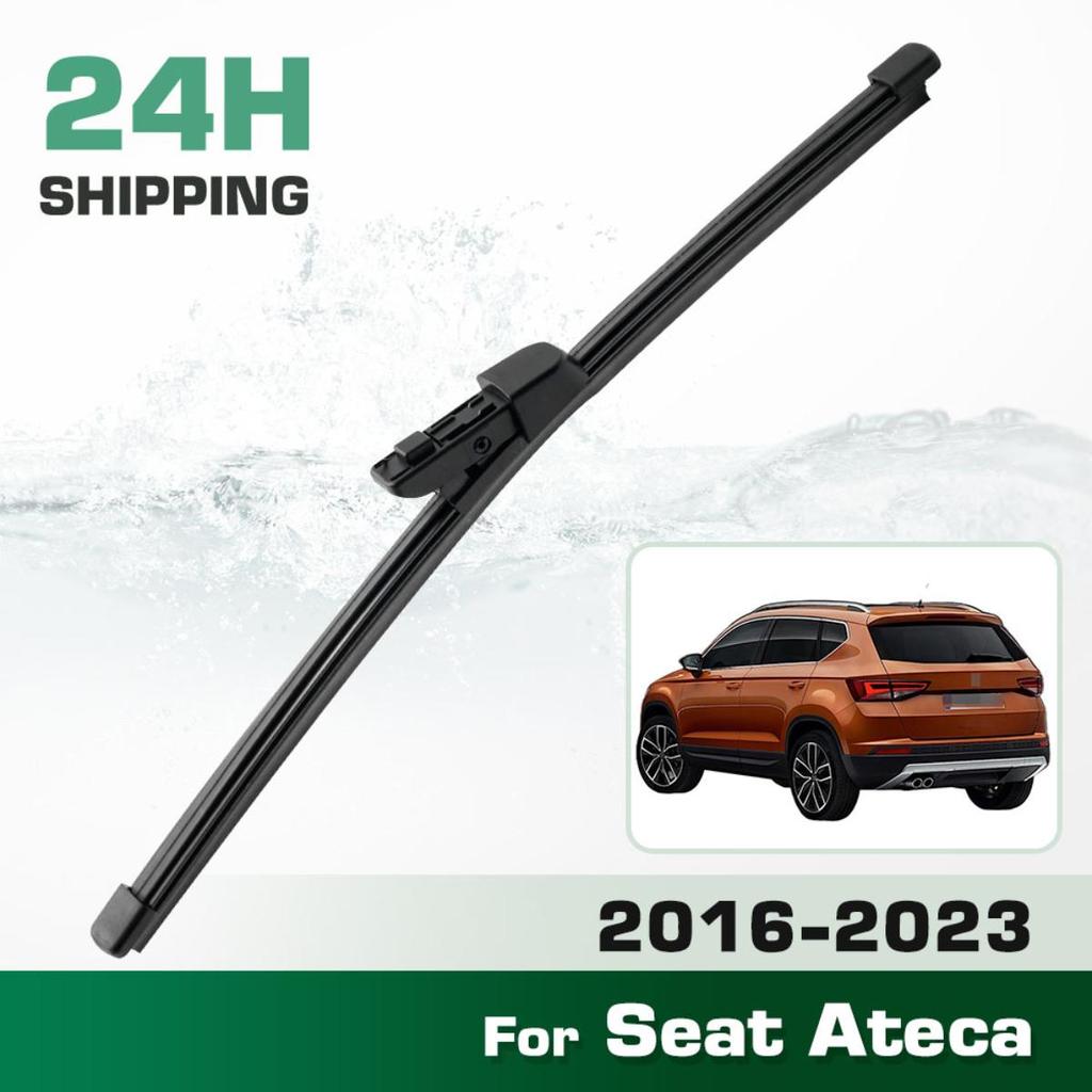 Rear Windshield Wipers Blades,Premium All-Season Wiper blades Replacement For Seat Ateca 2016-2023,Natural Rubber Bayonet,Easy to Install 11″