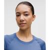 Lululemon Swiftly Tech Short Sleeve Shirt 2.0  Hip Length Brilliant Blue Brilliant Blue