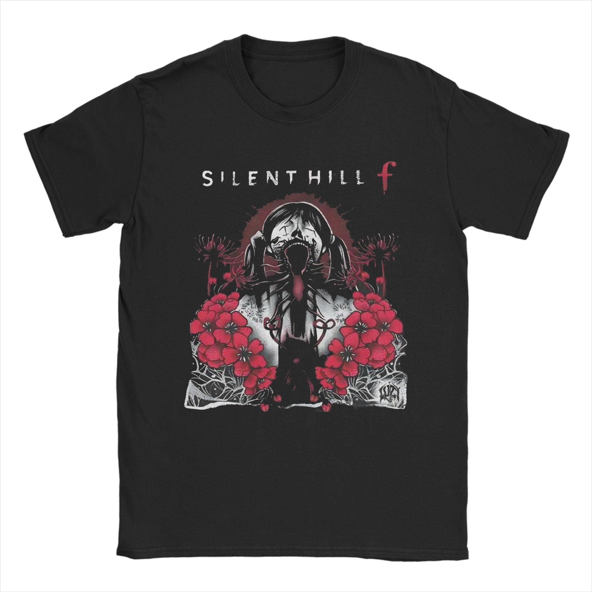 Silent Hill F Хоррор Игра Новое Поступление Футболка для Мужчин Женщин Хлопок Футболка Одежда S
