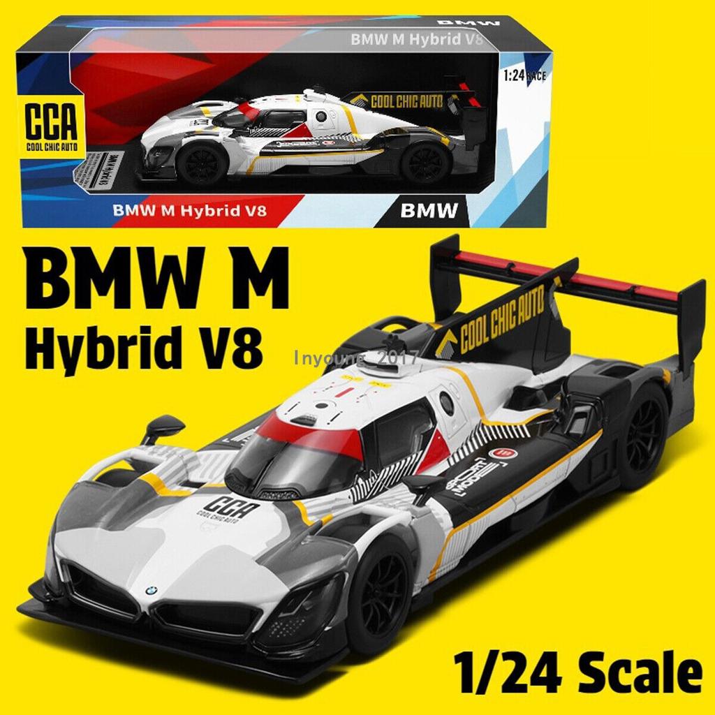 1/24 BMW M Hybrid V8 2024 Model Car Diecast Toy Cars Toys for Boys Kids Gifts